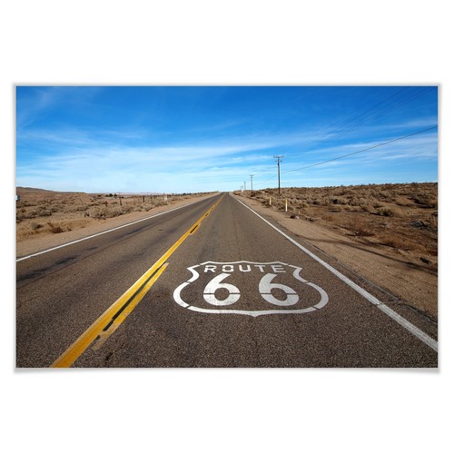 Poster route wandbild - poster,