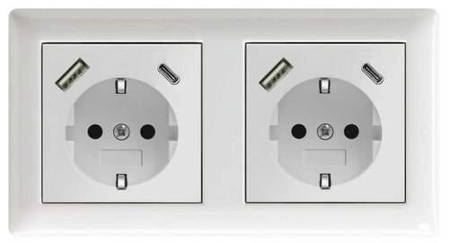 Steckdose mit usb c - steckdose, &usb-c