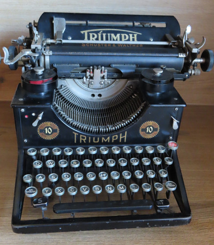 Triumph alte schreibmaschine - alte,