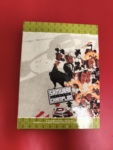 Dvd box samurai champloo dybex - dvd,