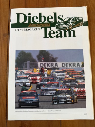 Dtm 1993 diebels - diebels, zakspeed