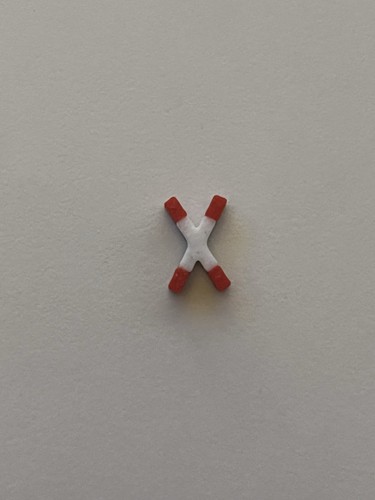 Andreaskreuz ohne - andreaskreuz, 1:87
