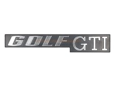 "GOLF GTI" Schriftzug hinten