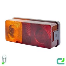Rückleuchte links 24 V R10W Glühlampen-Technologie HELLA