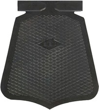 Schmutzfänger breit schwarz