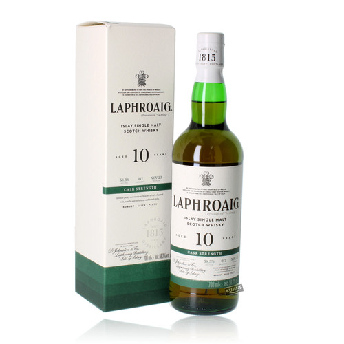 Laphroaig jahre cask - 10,