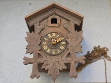 alte Kuckucksuhr Uhr Wanduhr für Bastler