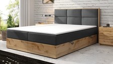 Boxspringbett stockholm eiche - stockholm,
