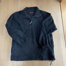 Abercrombie & Fitch Fleece-Pullover Taschen schwarze Akzente grau anthrazit Gr.L