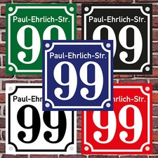 Hausnummer hausnummernschild - hausnummer,