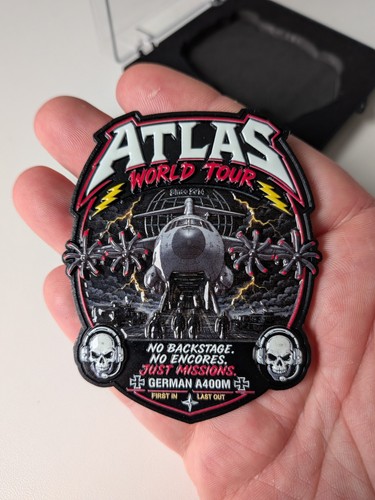 A400m atlas world tour coin - tour,