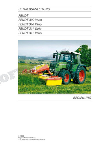 Fendt 309 310 - fendt,