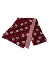 KENZO Schals Rot Muster Unisex