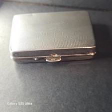 Antike Dose Silber 835 - Kleine Pillendose Schachtel Schmuckdose