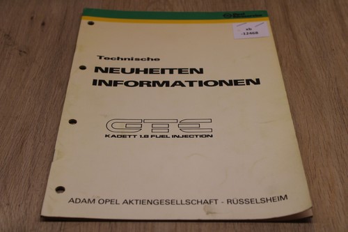 Opel gte kadett fuel - gte, 1,8