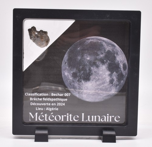 Mondmeteorit bechar 007 aus - mondmeteorit,