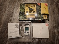 Don't Panic Seaman Dreamcast SEGA Komplett Mit OVP Boxes
