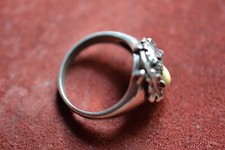 Damen Trachten Grandl Ring 835 Silber Handgemacht
