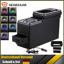 Mittelkonsole Staufach Storage Für VW T4 T5 T6 Multivan Opel Toyota LED USB