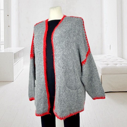 Italy kuschel strick jacke - strick,