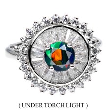 925 Sterlingsilber Ring Rund