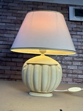 Vintage Keramik Tischlampe 70/80er Jahre –Keramik funktionstüchtig Lampe Leuchte