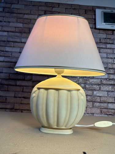 Vintage keramik tischlampe - vintage,