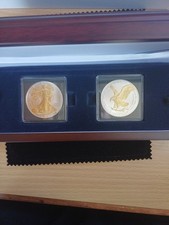 American Silver Eagle 35th Anniversary 2 oz Vergoldet