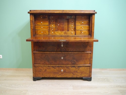 Biedermeier sekretär - biedermeier,