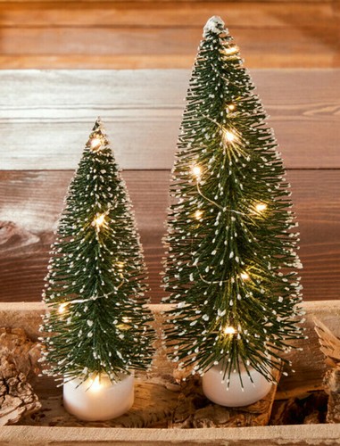 Winter dekoration tannen led - winter,