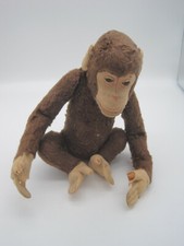 Steiff Schimpanse Affe Jocko - Vorkrieg - wohl 20er / 30er Jahren - Antik