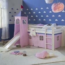 Hochbett spielbett kinderbett - hochbett,