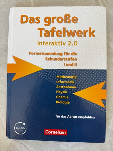 Cornelsen das große - große, tafelwerk