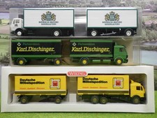 Wiking Faller etc H0 3 x LKW HZ BBK Dischinger etc in OVP  (VH) C1110