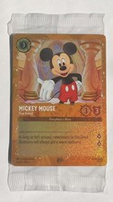 Disney Lorcana Mickey Mouse True Friend Glimmer Foil Promo 36/P2 Karte Sealed