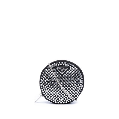 Prada satin crystal round - prada,