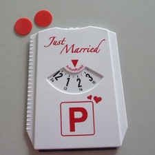 Just Married  FunParkscheibe