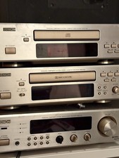 Denon DRA F 100 RECEIVER DCD-F 100 CD PLAYER/DRR F C  CASETTENDECK HIGH END STER