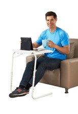 Daily Multi-Falttisch Schreibtisch Klapptisch Tisch Esstisch Senioren Tisch Weiß