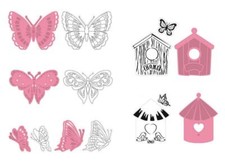 Stanzschablone + Clear Stempel