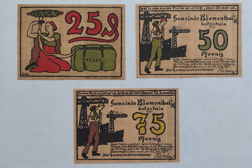 Notgeld stadt blumenthal 25 - blumenthal,