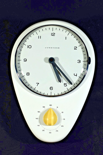 Max bill küchenuhr vintage - °,