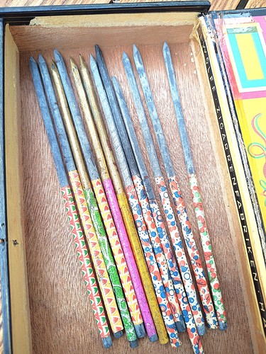 Alte bunte schreibgriffel für - bunte,