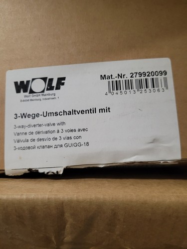 Wolf dreiwegeumschaltventil - wolf,