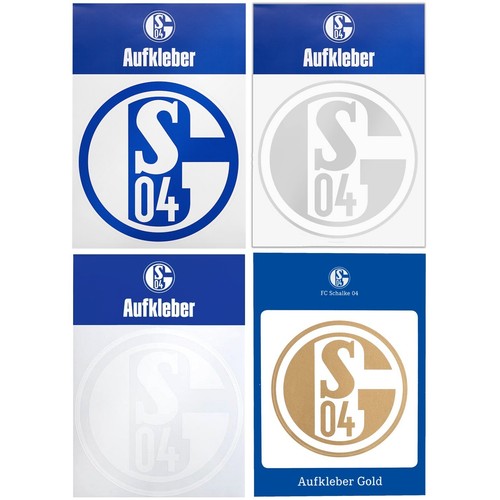Aufkleber schalke blau - fc,