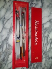 Stricknadeln konvolut In HOLZBOX s.Fotos