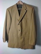 SØR Herren Sakko Bruce-S Jacke Anzug Blazer Jacket Senf Pastellgelb Gr. 50