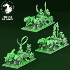 3D Druckfigur Wargame Orks Und