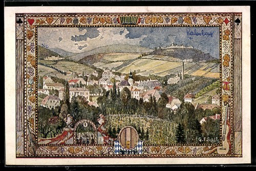 Künstler wien 10 - künstler-ak, wien,