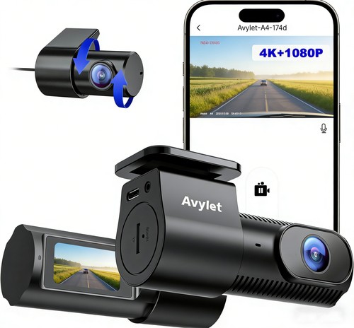 Avylet dashcam vorne hinten - avylet,